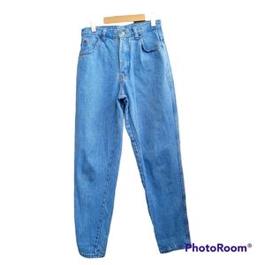 Vintage High Rise Straight Leg Jean